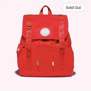 Stoney Clover Lane Flap Backpack Red Apple